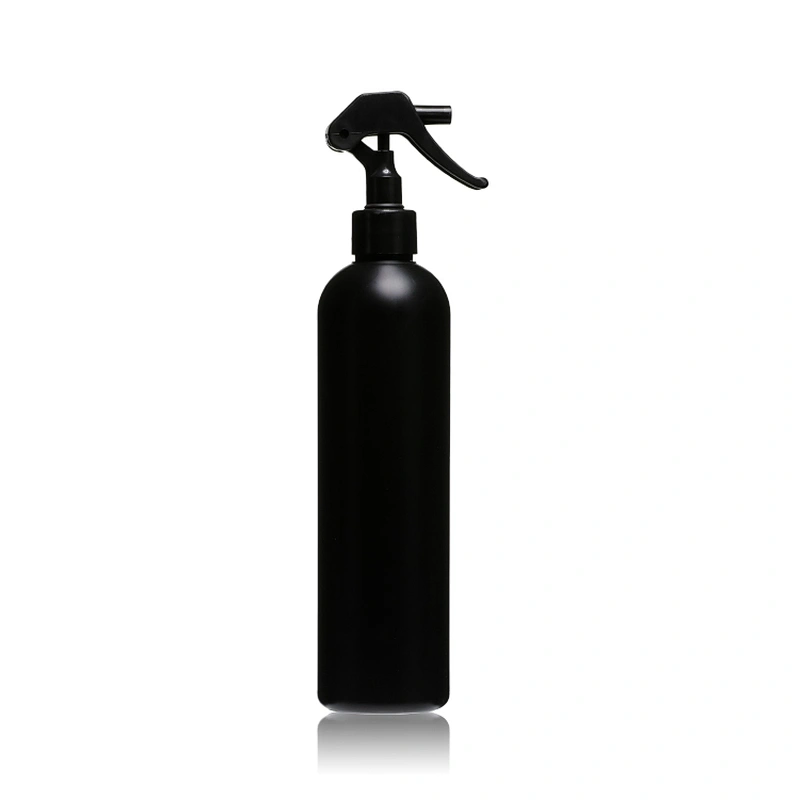 360ml Empty Black Plastic HDPE Pump Sprayer Bottle Lotion Pump Empty Bottle Plastic Pet Bottle Manufacturers