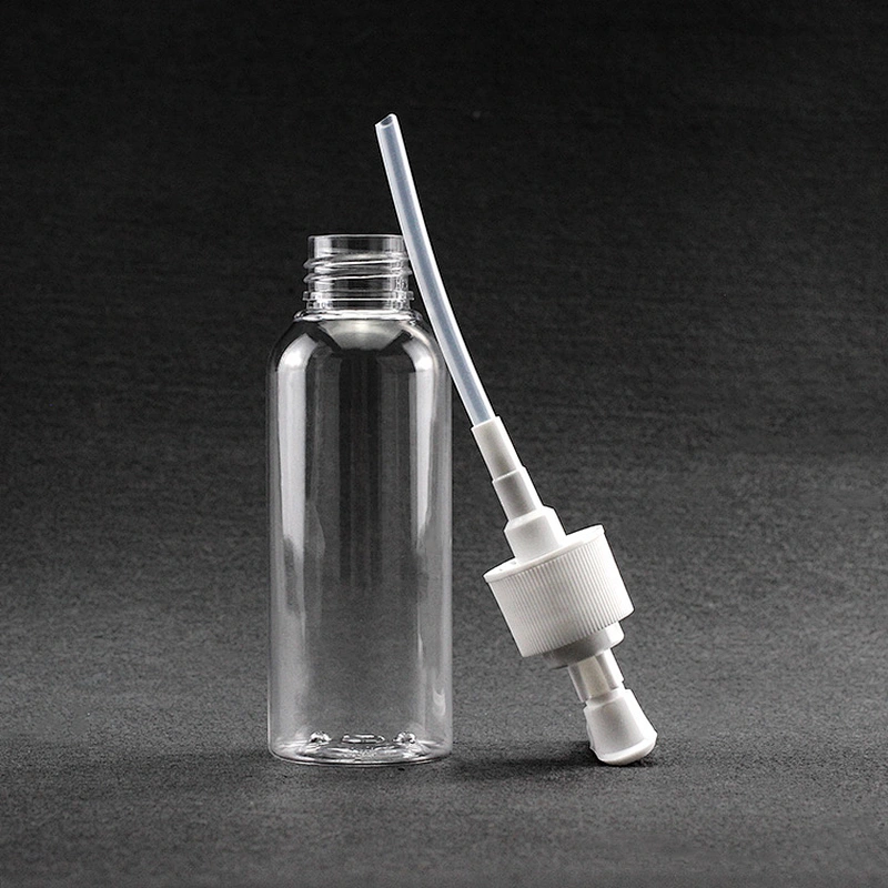 100ml Wholesale Empet Clear pet bottle plastic pump bottle cosmetic pet lotion pump bottle