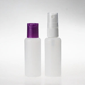 40ml Empty PE Bottle 18/410 Packaging Container White Plastic Bottle Manufacturers