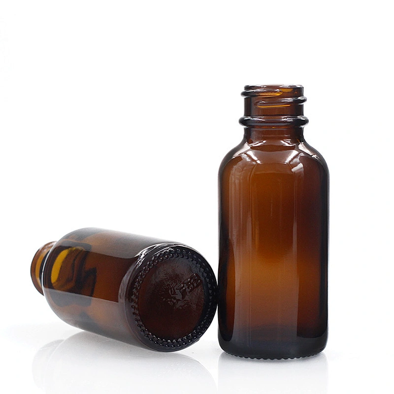 Boston Glass Bottles Massage Oil Glass Dropper Bottle 30ml Amber Body
