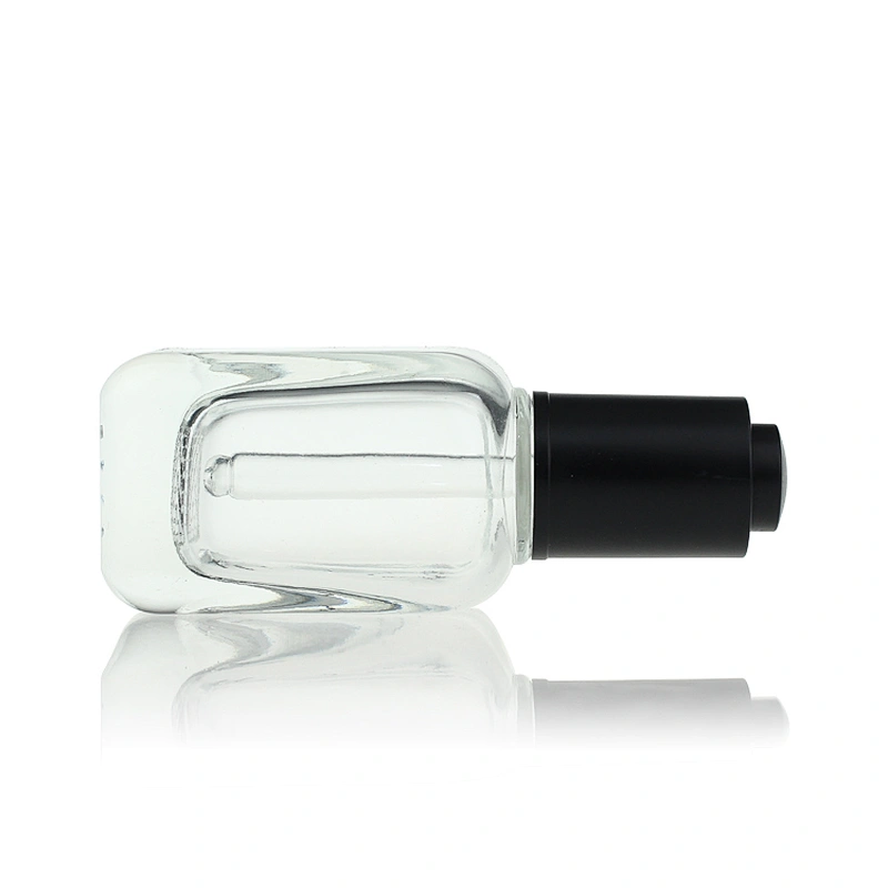 Best Selling 50ml Transparent  Cosmetic Empty Round Shape Serum lotion  Glass Bottle with Wholesale Price