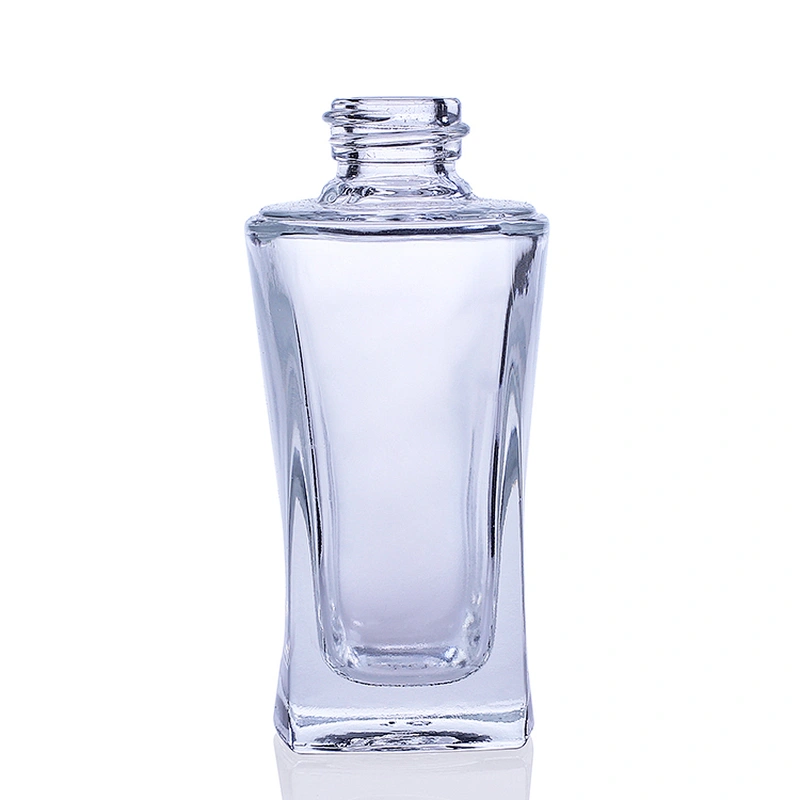 luxury Good Quality Glass Foundation Bottle Empty Containers Glass Liquid Foundation Pump Glass Bottle