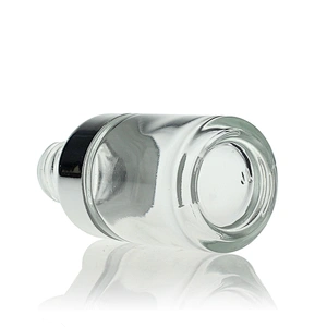 Hot Selling 35ml glass dropper bottles  empty  bottle Serum Essence Oil Bottles Container Manufacturers