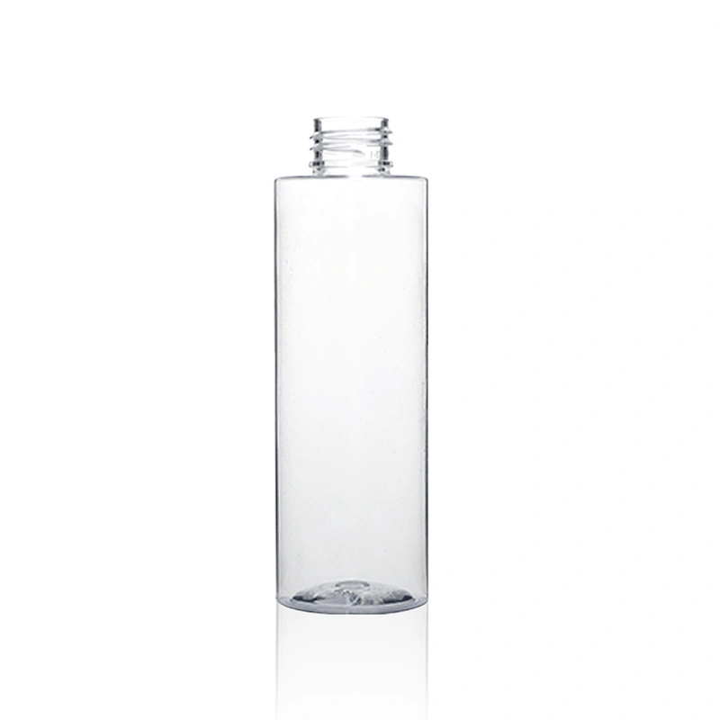Hot-Selling 150ml Empty pet plastic hand sanitizer bottle transparent pump bottles plastic travel lotion bottles clear PET