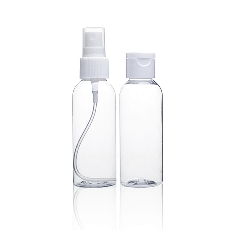 High-quality 30ml 60ml 80ml Empty Plastic Bottles Personal Care PET Dropper Bottle OEM Customized Clear Plastic Bolltes Pump