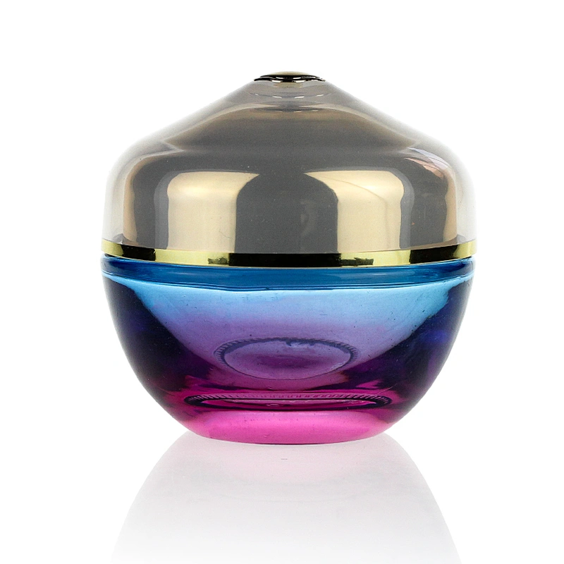 Square Glass jar 15g 20g 50g Color Custom Face Cream Jars Container Manufacturers Cosmetic Packaging Set for Skin Care Good Jar