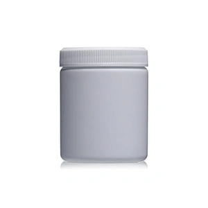 150ml Recycling Plastic PE White Empty Packaging Jar Plastic Containers