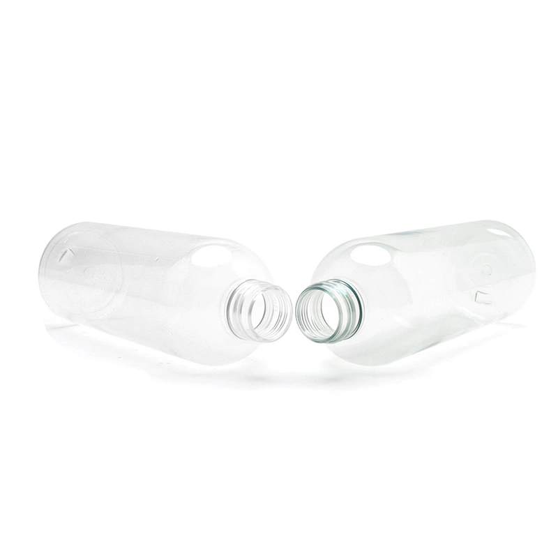 250ml empty plastic bottles recycled Material PCR PET ECO clear hand sanitizer spray bottle custom design OEM factory supplier