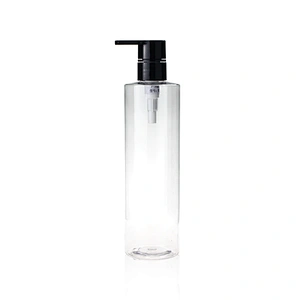 450ml Empty pet plastic bottle hand sanitizer bottle transparent pump bottle