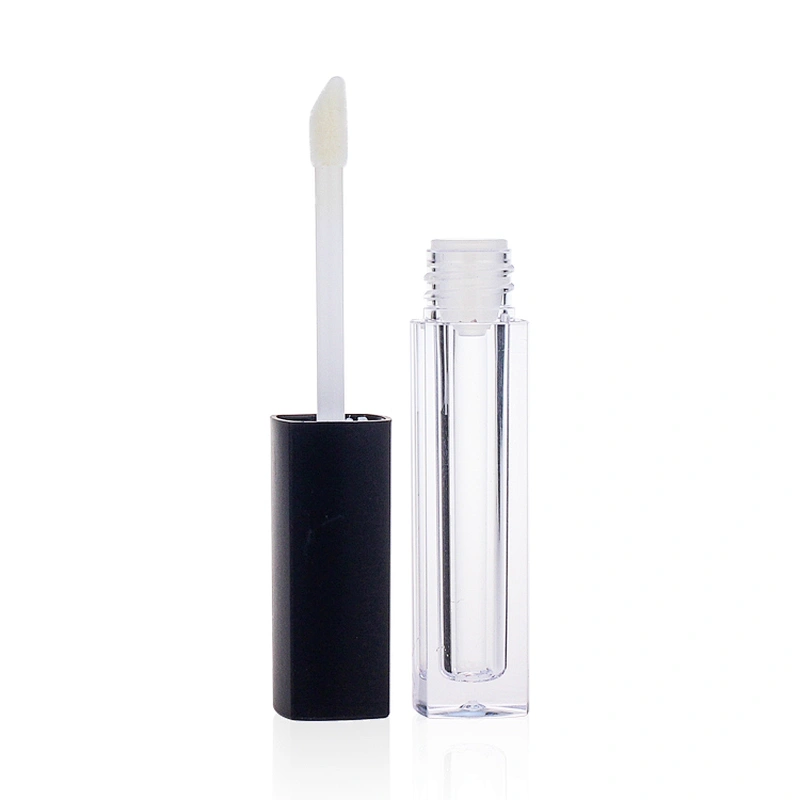 Private Label Empty Plastic Cosmetic Packaging Lip Gloss Tube 3.9ml Containers with Wands