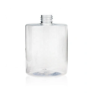 450ml  pet plastic hand sanitizer bottle transparent pump bottle for gel