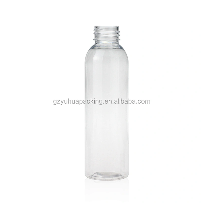 120ml round shoulder plastic PET bottle with mist spray
