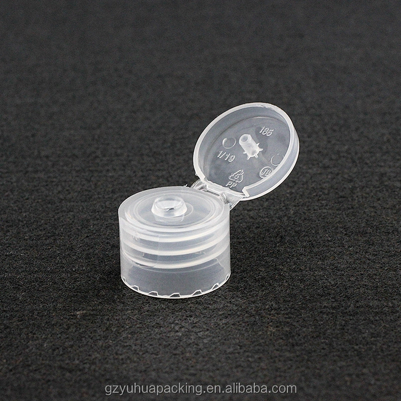 high quality plastic 20mm 24mm plastic flip top cap