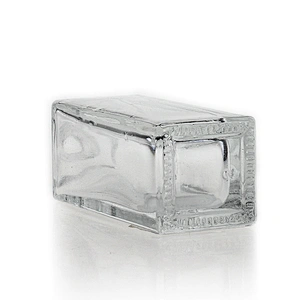 40ml square cosmetic packaging frosted empty serum pump lotion foundation glass bottle with pump