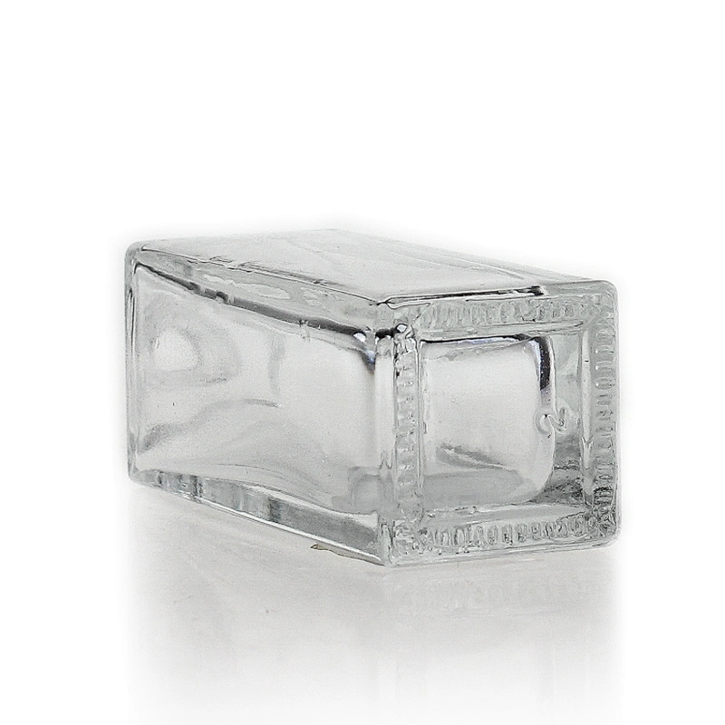 40ml square cosmetic packaging frosted empty serum pump lotion foundation glass bottle with pump