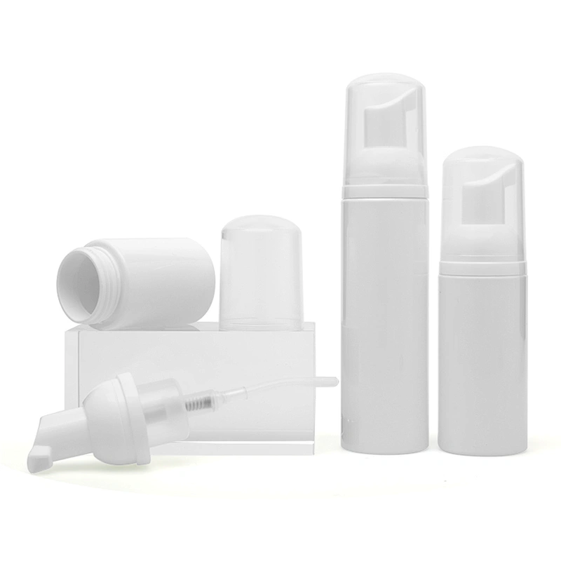 Hand Sanitizer Mousse bottle PET Plastic in Stock Portable Antibacterial Clear 50ml cosmetic gel Body Industrial Surface