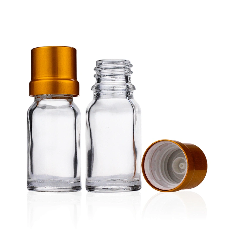 10ml  Transparent Bottle  for Essential oil with glass  dropper  Manufacturers Hot Sale