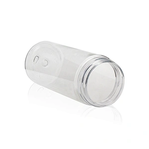 100ml Recycling Plastic Amber  Empty Packaging Jar Containers for food