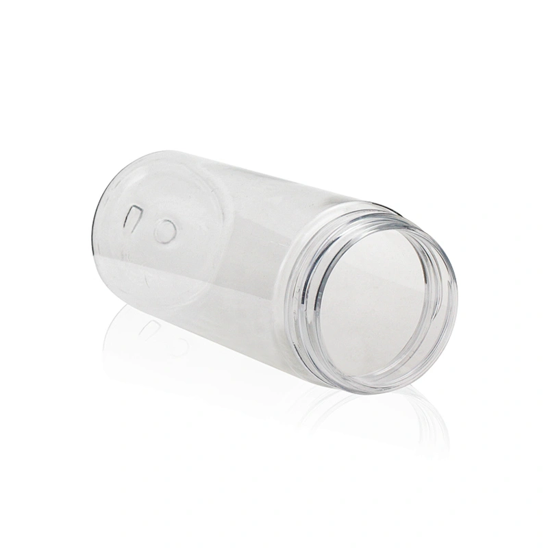100ml Recycling Plastic Amber  Empty Packaging Jar Containers for food