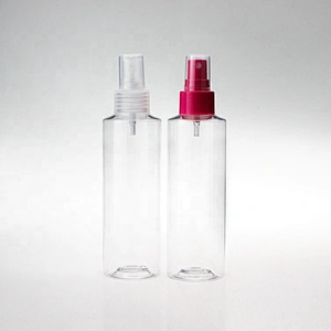 180ml  Empty Clear Plastic PET Eliquid Lotion  Pump Bottle for Gel plastic refillable pump bottles pet bottles for sale