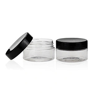 50ml Biodegradable Plastic PET Empty Packaging Jar Containers