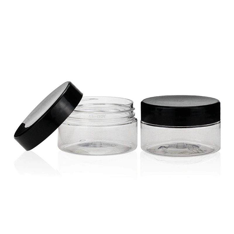 50ml Biodegradable Plastic PET Empty Packaging Jar Containers