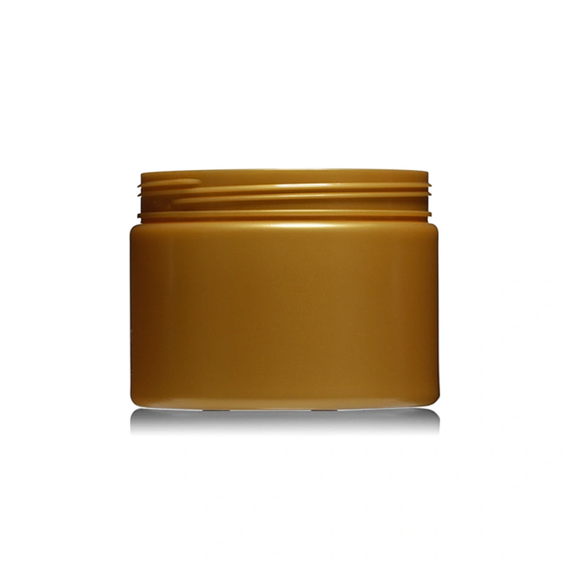 500ml Biodegradable Plastic PET Empty Packaging Jar Containers Skin Care Cream Round Bottle