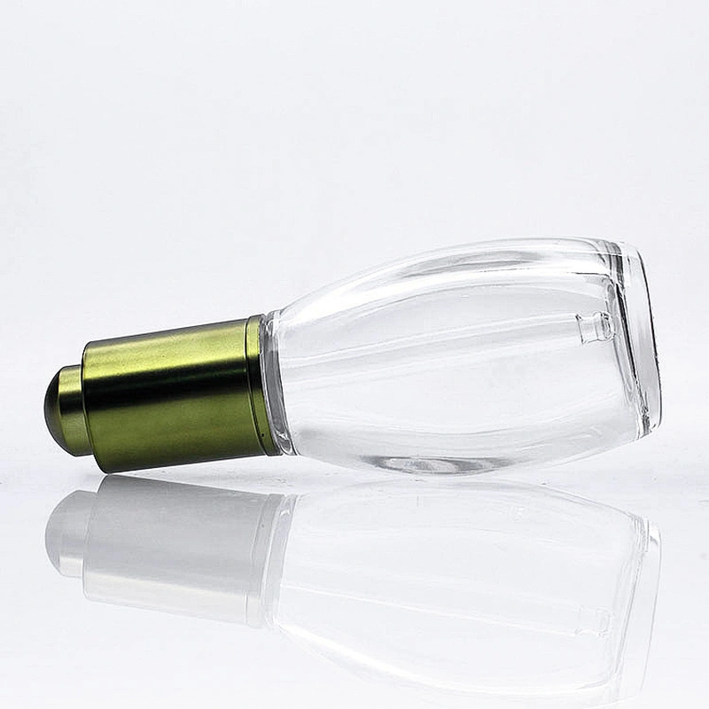 Superior Quality round shape 45ml Massage serum  Essential Oil Clear Glass Dropper Cosmetic Bottles