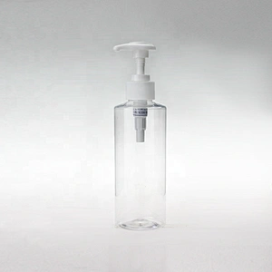 280ml Empty pet plastic bottle with  pump  for wash free hand sanitizer and alcohol