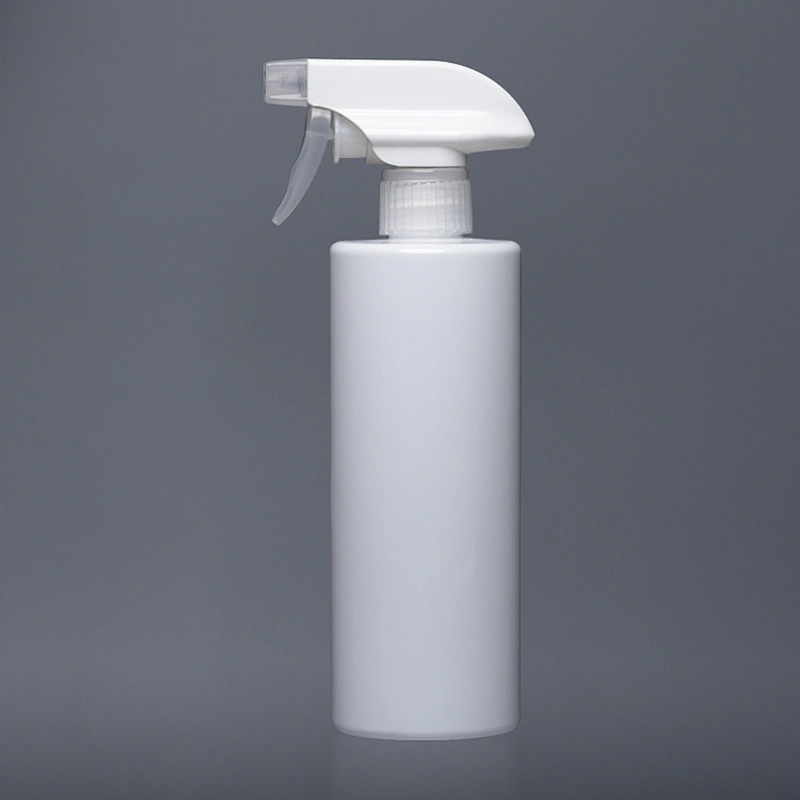 500ml Biodegradable White Empty Plastic PET Lotion Bottle Packing