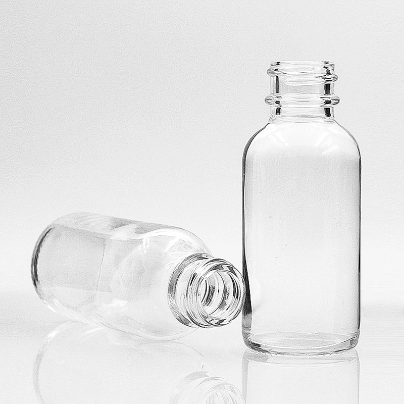 Boston Glass Bottles Massage Oil Glass Dropper Bottle 30ml Clear Body