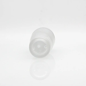 High quality cosmetic packaging 30ml 1oz lotion foundation new design frosted blue glass spray bottle