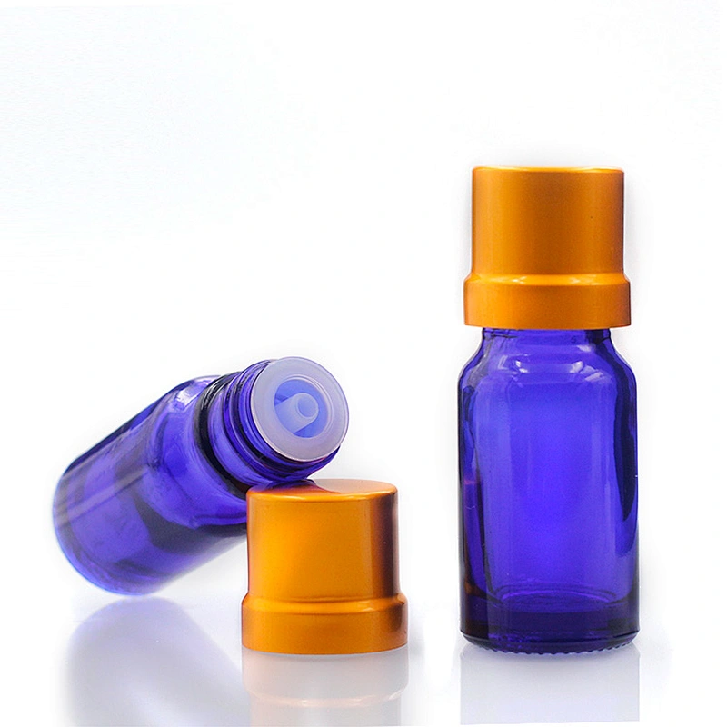 10ml Blue Dropper Bottle Empty Eye Glass Dropper Bottles with Glass Pipette Dropper Small Sample Glass Bottles for Essential oil