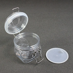 300ml Can Food Pet  Candle Easy Open Lid Dog Beverage Candy Plastic Canning Jar for Food Jam