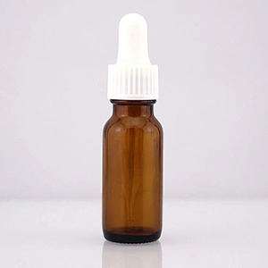 Boston Glass Bottles Massage Oil Glass Dropper Bottle 15ml Amber Body