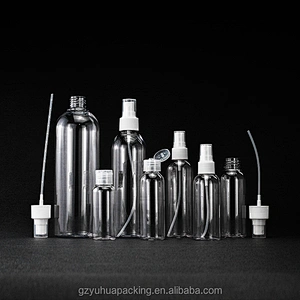 60ml 80ml 100ml 300ml Recycling Empty Plastic spray bottle sanitizer bottle plastic pet bottle manufacturer