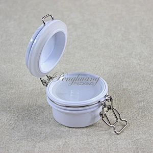 Spot airtight 40ml round shape airtight container kilner Jar with clasp lock lid wire bail jar for  cosmetic skin care cre honey