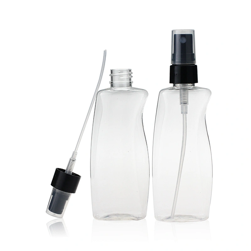 100ml special shape PET bottle sprayer Plastic bottle