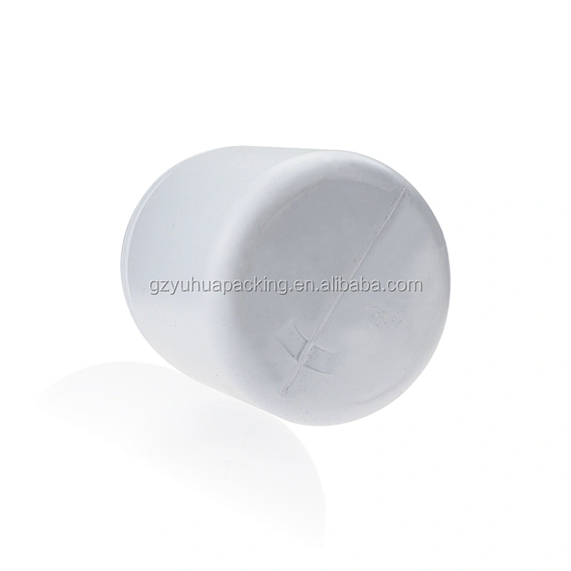 500ml white  pe cream and food jar container with white lid