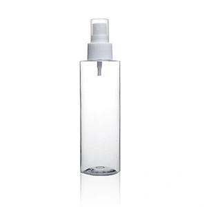 Hot-Selling 150ml Empty pet plastic hand sanitizer bottle transparent pump bottles plastic travel lotion bottles clear PET