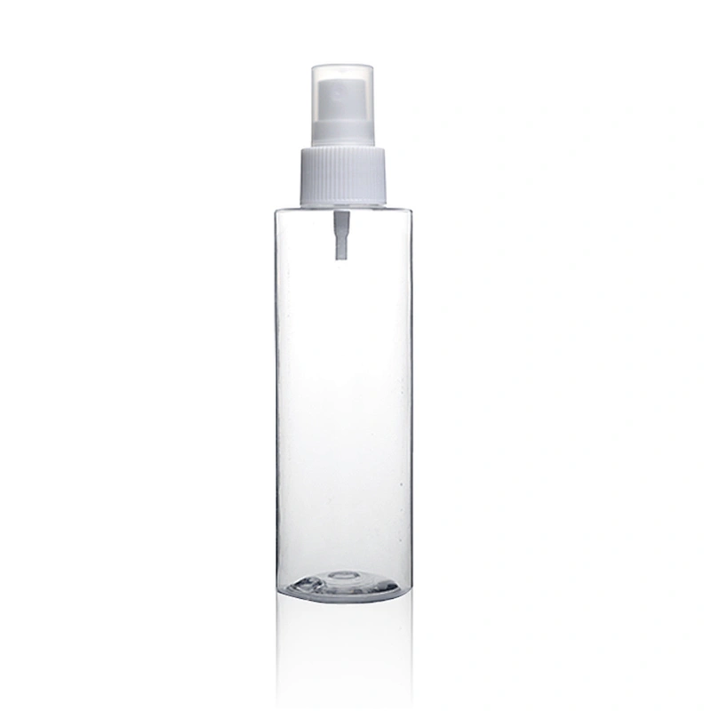 Hot-Selling 150ml Empty pet plastic hand sanitizer bottle transparent pump bottles plastic travel lotion bottles clear PET