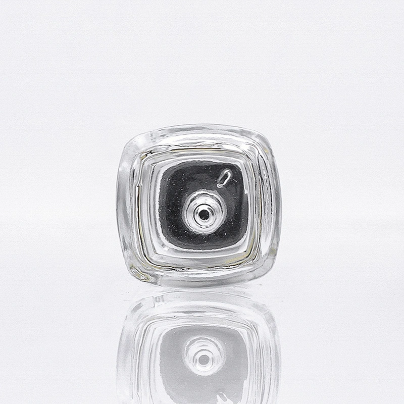 Skin Care Dropper Glass Bottle Empty Square 15ml Essence Face Serum Glass Dropper Bottle