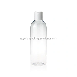 16oz 480ml Empty Clear Plastic PET Lotion Shampoo Pump Bottle