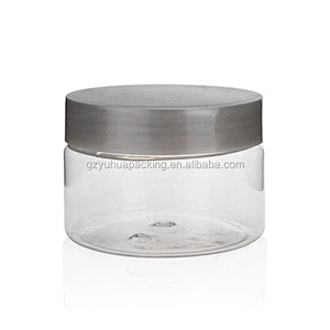 120ml transperate  pet cream and food jar can