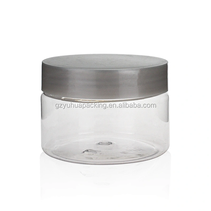 120ml transperate  pet cream and food jar can