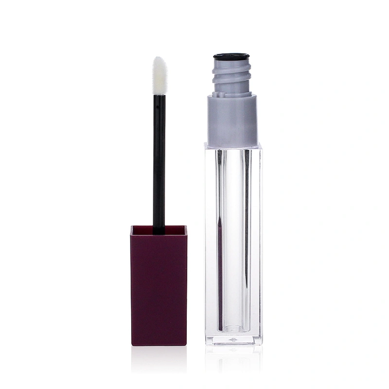 Luxurious Shape AS Lip Gloss Tube Skincare Packaging Cosmetic Container with Wands
