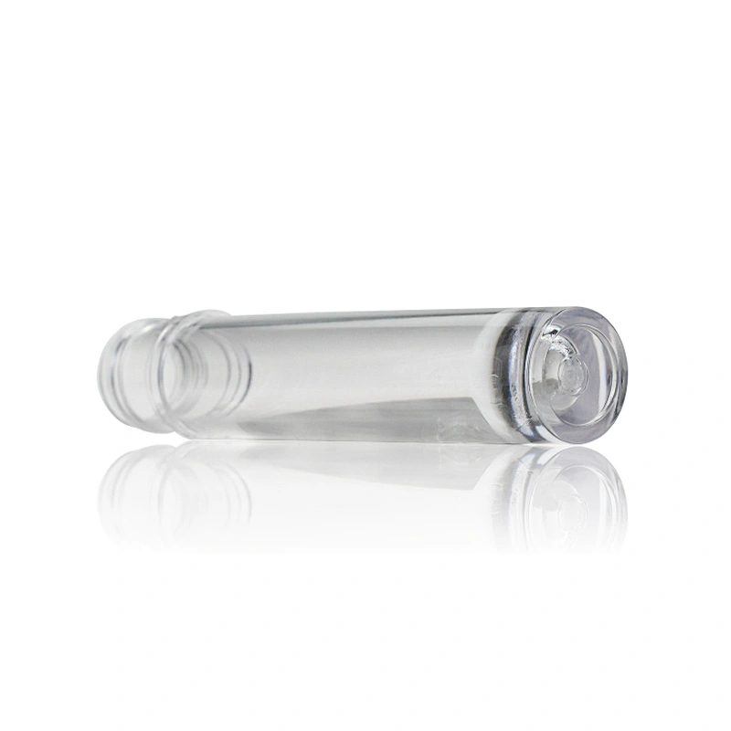 Empty Pink Lip Gloss Tube Skincare Packaging Cosmetic Container with Wands