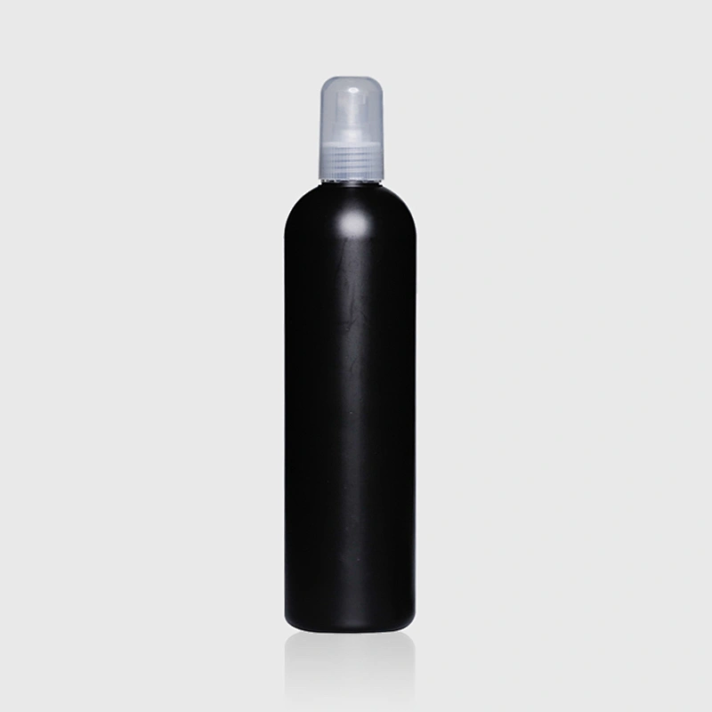360ml Empty Black Plastic HDPE Pump Sprayer Bottle Lotion Pump Empty Bottle Plastic Pet Bottle Manufacturers