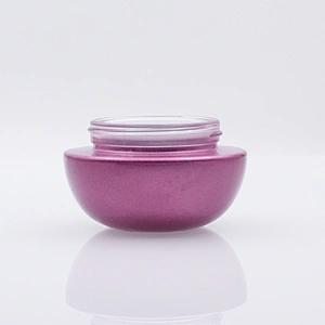 Glass jar 30g  50g Custom Color Pearl  Face Cream Jars Container Manufacturers Cosmetic Packaging Set for Skin Care Jar