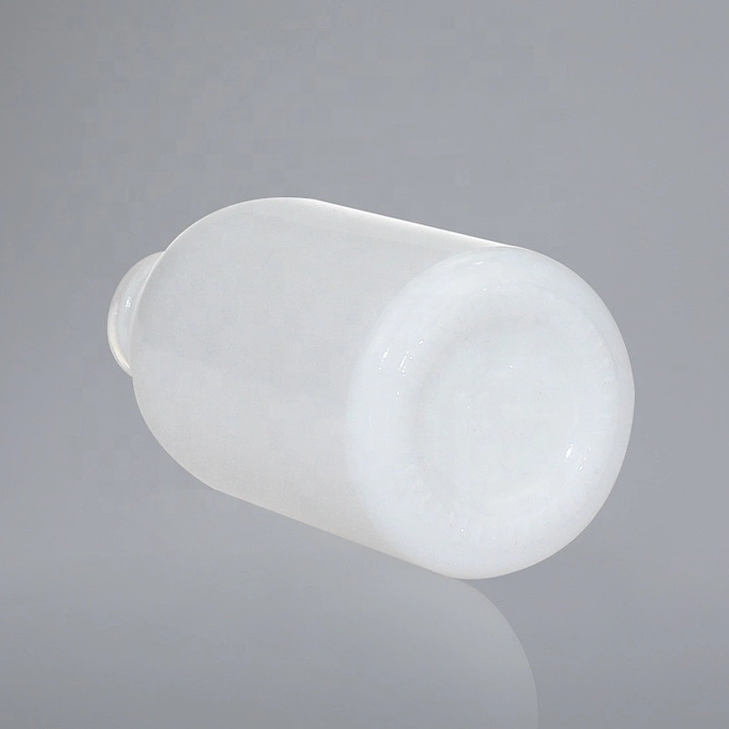 Factory wholesale High quality cosmetic white porcelain dropper bottle 30 ml glass eye dropper bottle